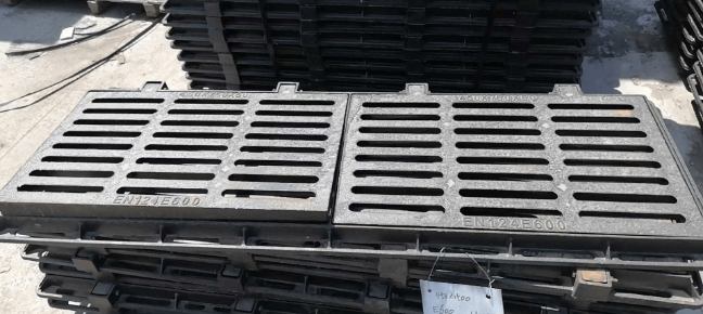 浈江球墨铸铁连体双篦展示